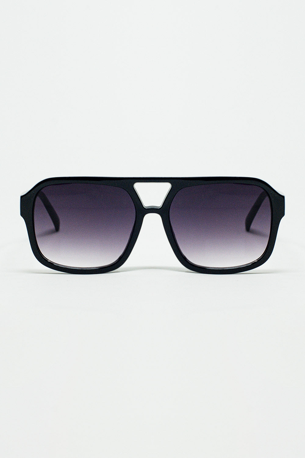 Q2 70´s Aviator Sunglasses In Black