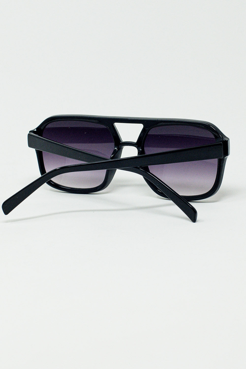 70´s Aviator Sunglasses In Black Q2  BoutiqueLua