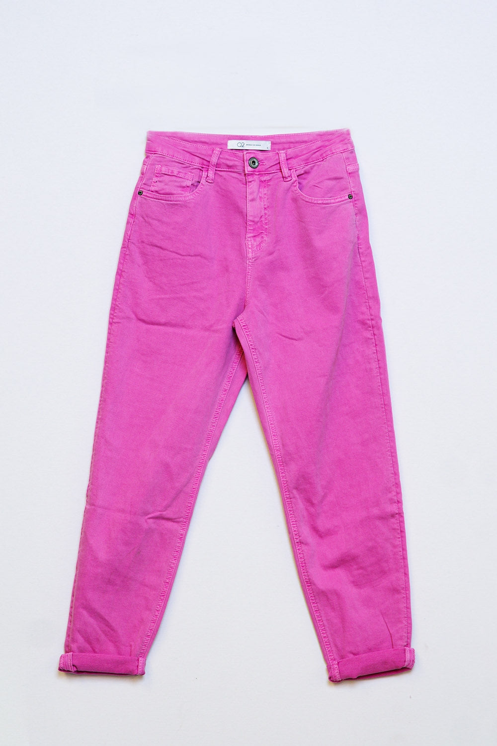 Ankle skinny Basic Jeans in pink Q2 Jeans BoutiqueLua