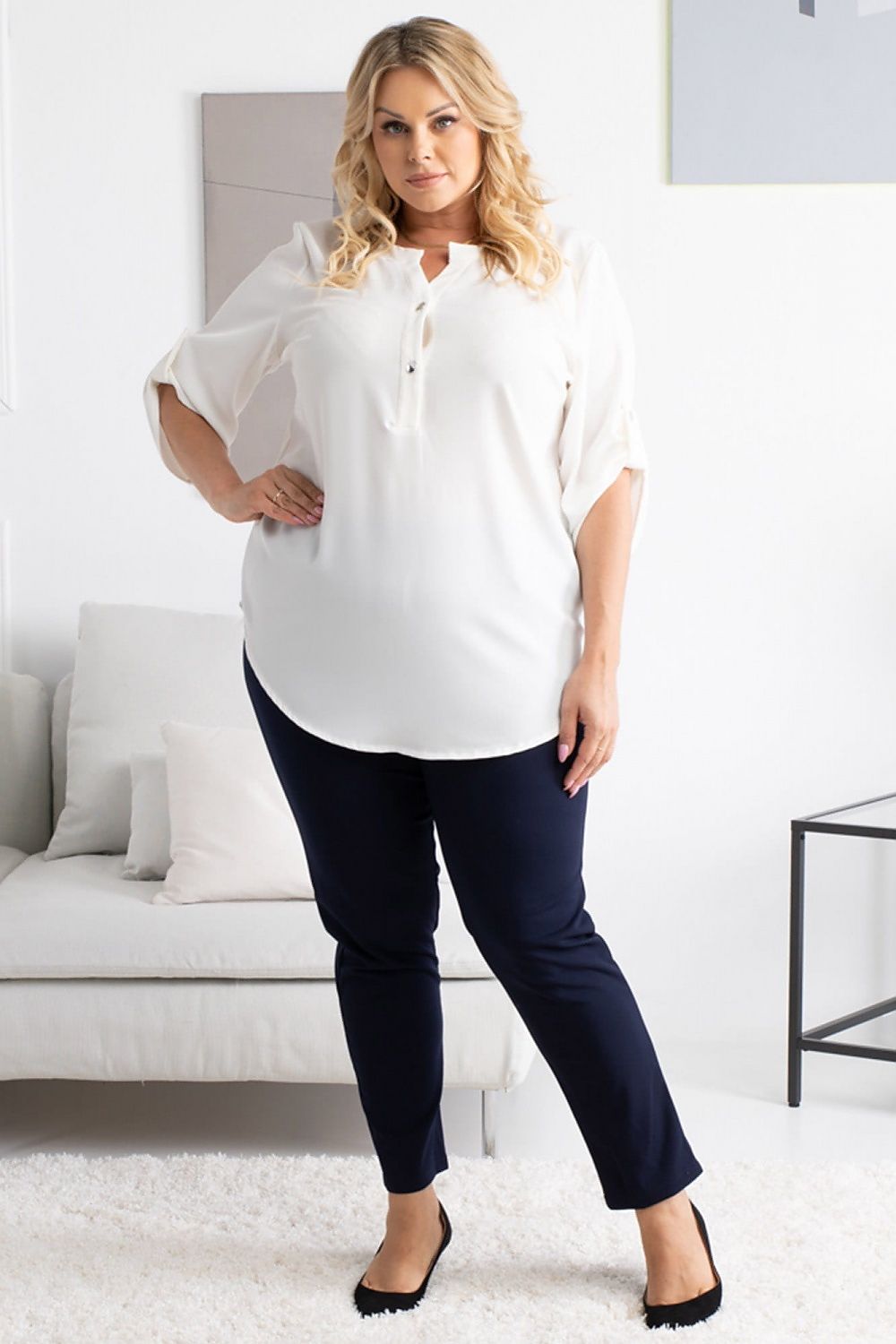 Plus size blouse