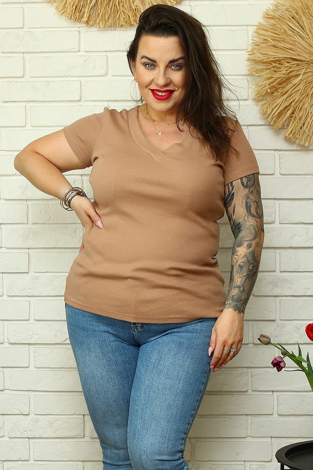 Plus size blouse