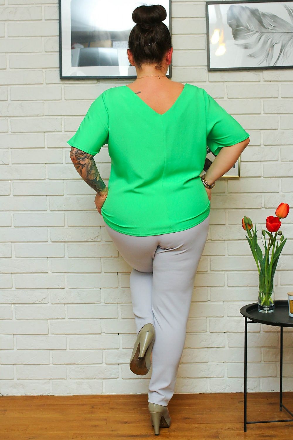 Plus size blouse