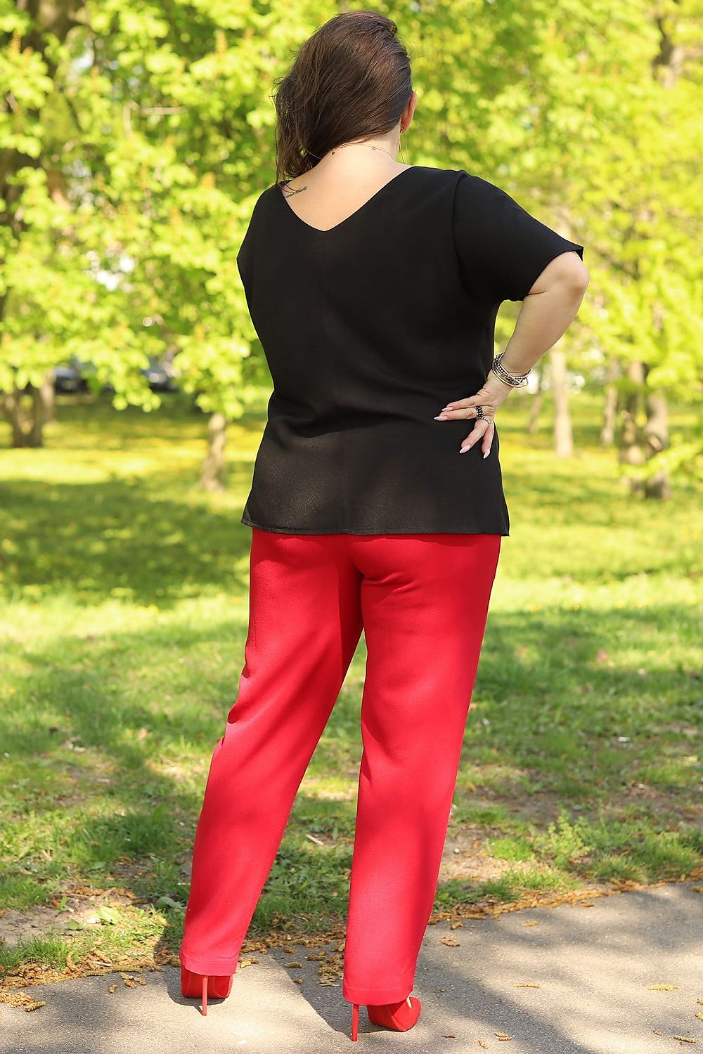 Plus size blouse