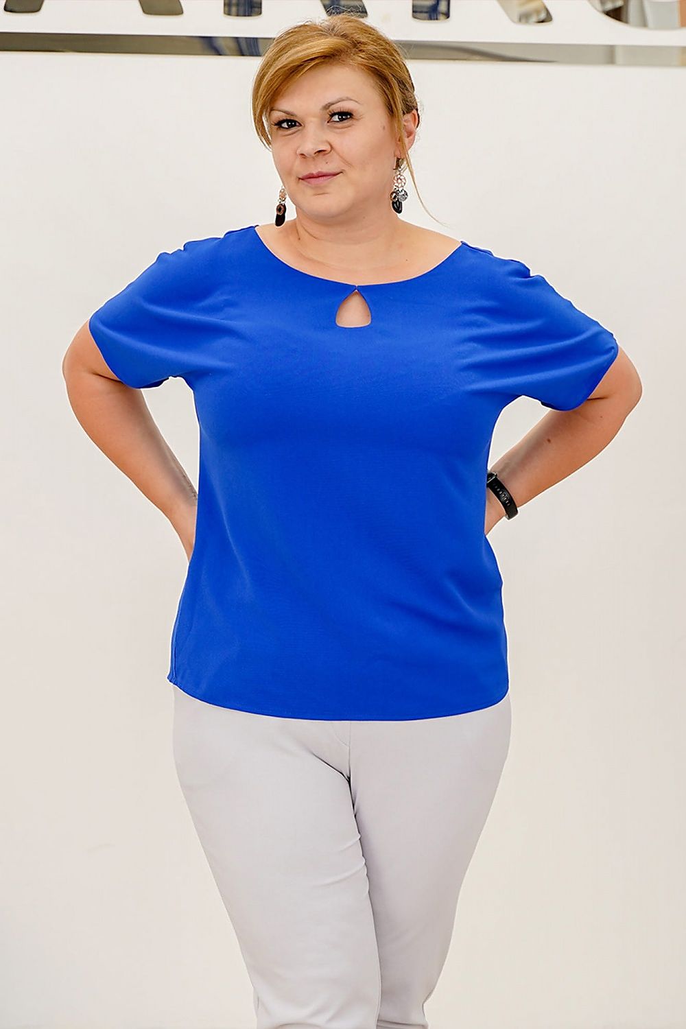 Plus size blouse