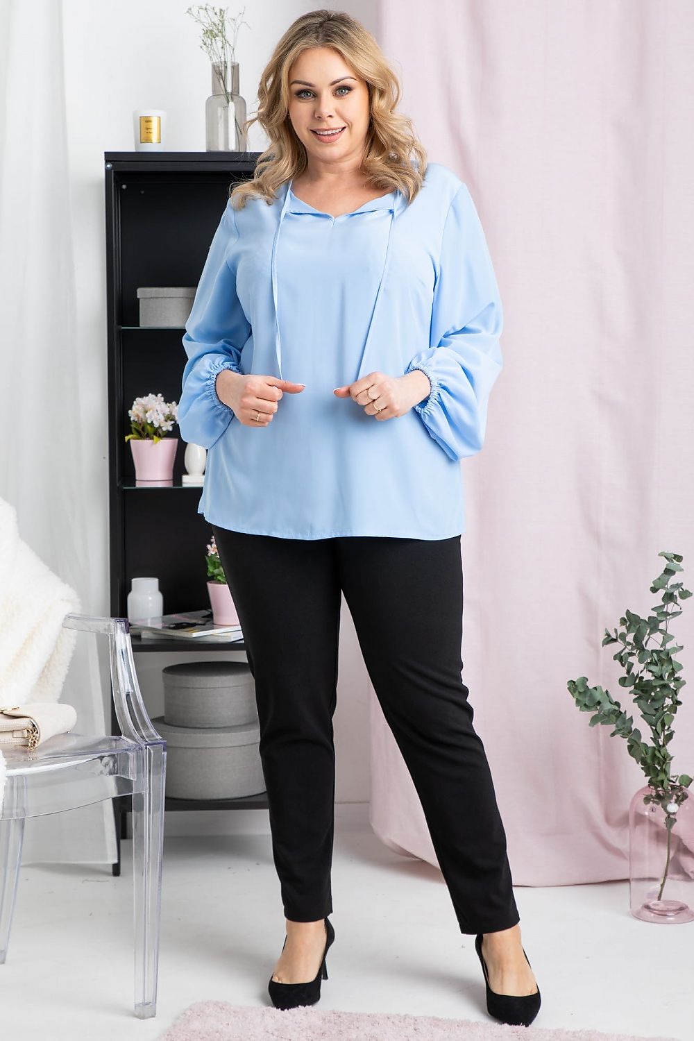 Plus size blouse