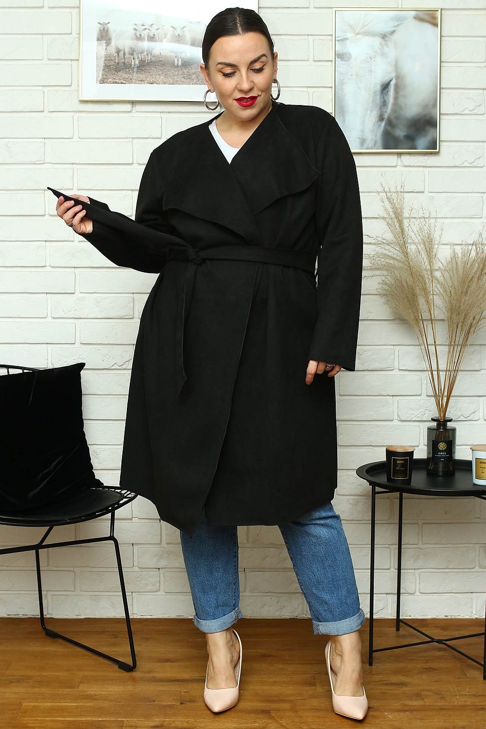 Coat plus size