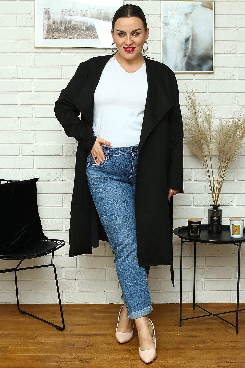 Coat plus size