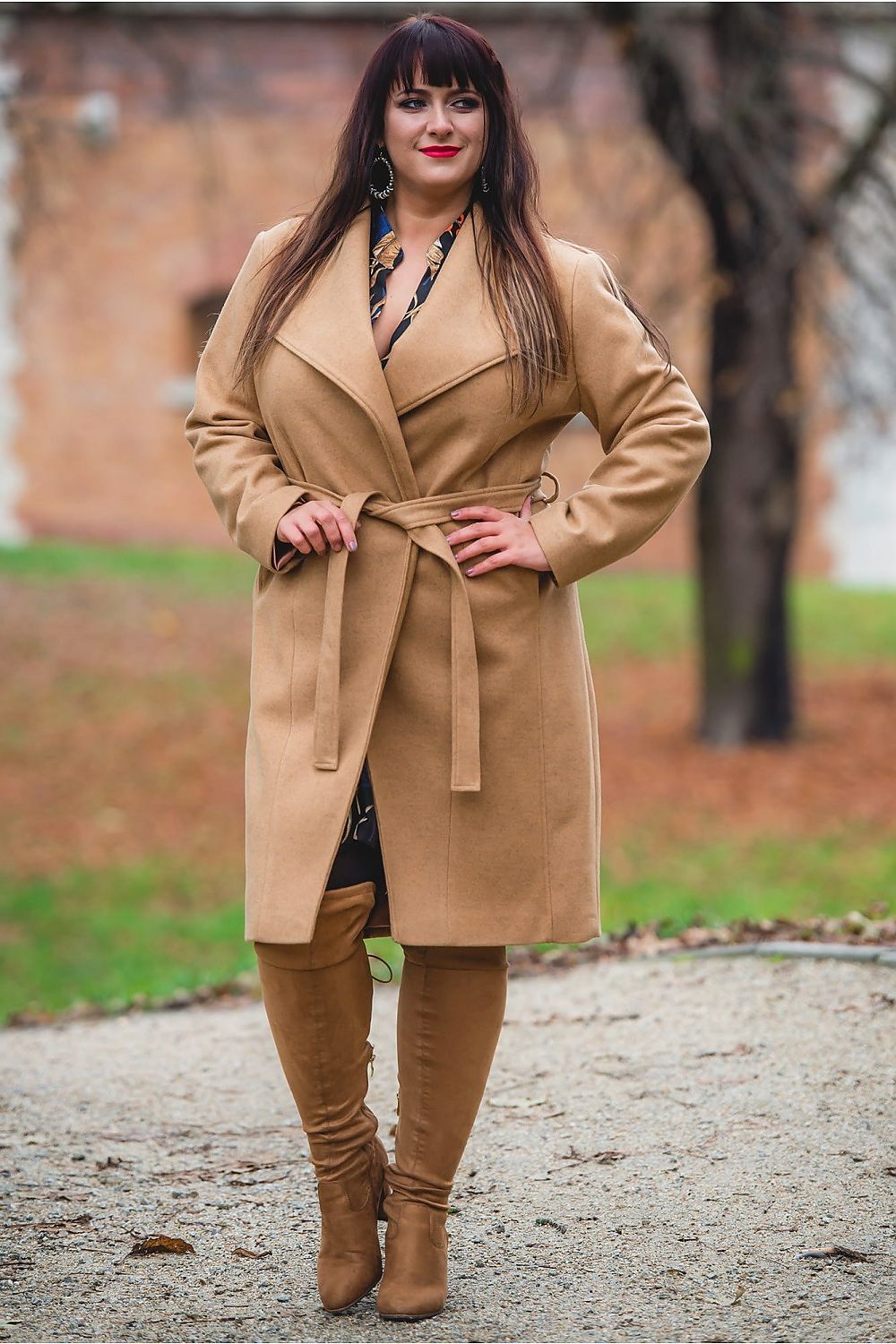 Coat plus size