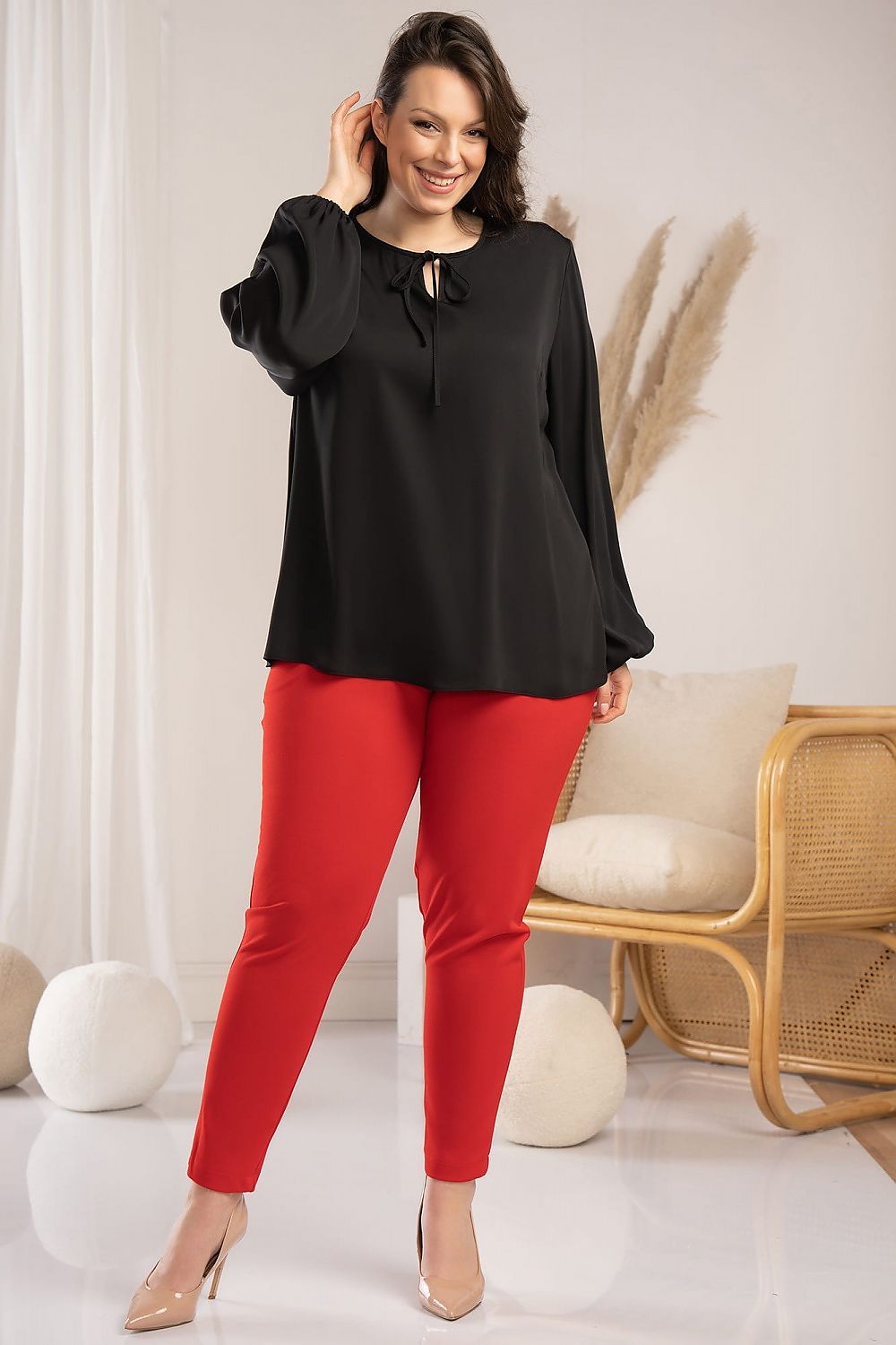 Plus size blouse