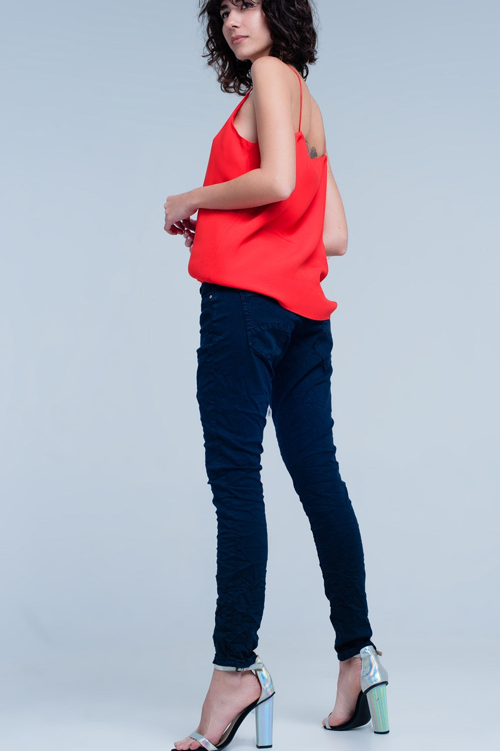 Original boyfriend jeans in navy Q2 Jeans BoutiqueLua