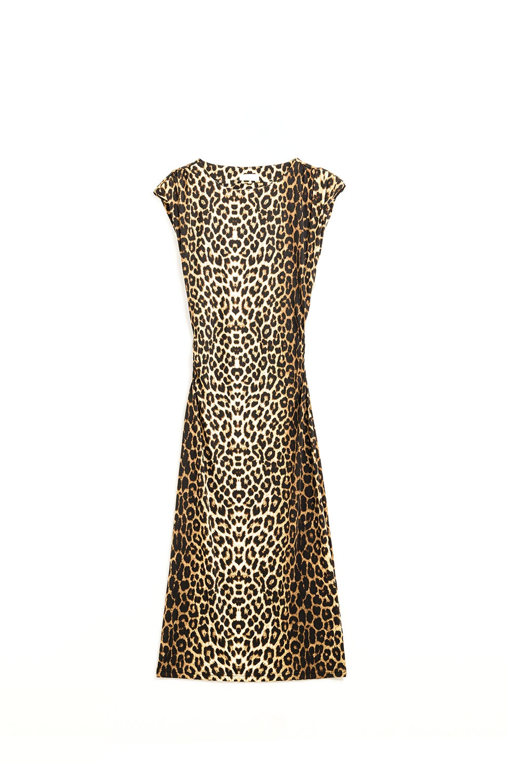 sleeveless leopard print Spandex dress Q2 Dresses BoutiqueLua