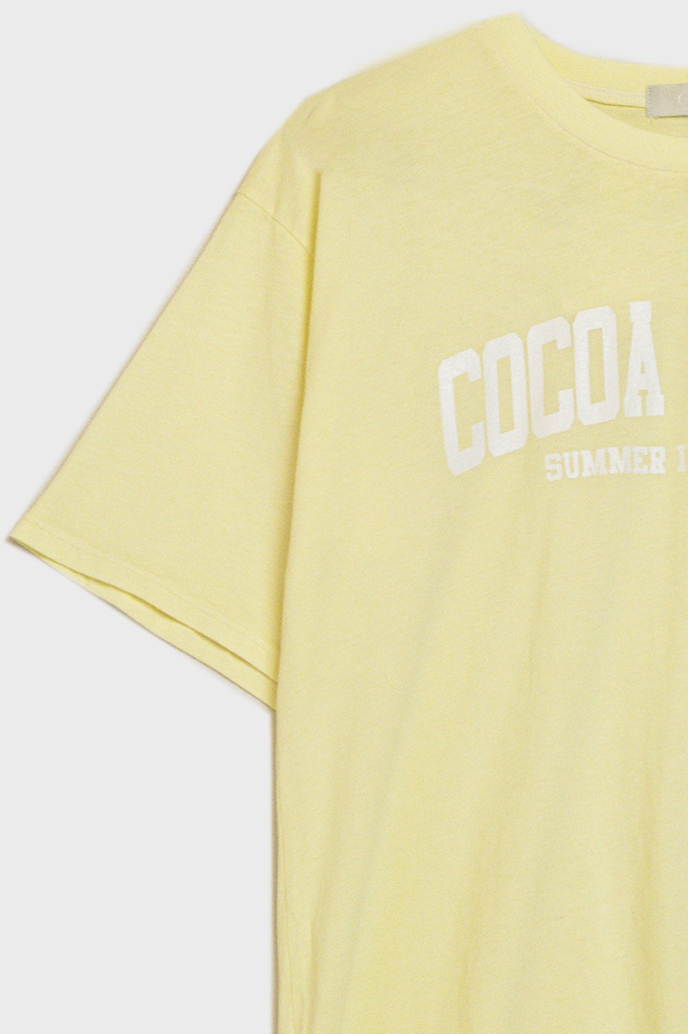 yellow t-shirt cocoa beach florida Q2 Tops BoutiqueLua